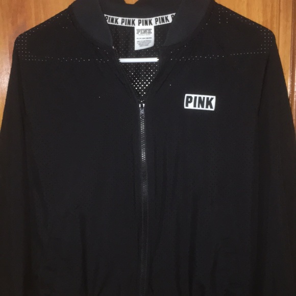 VS PINK Perforated Bomber Jacket - Picture 2 of 4